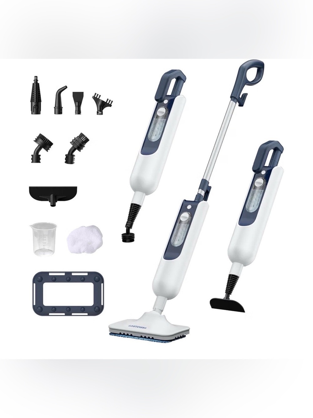 11‑in‑1 Dual‑Mode Steam Mop, Rotated Head